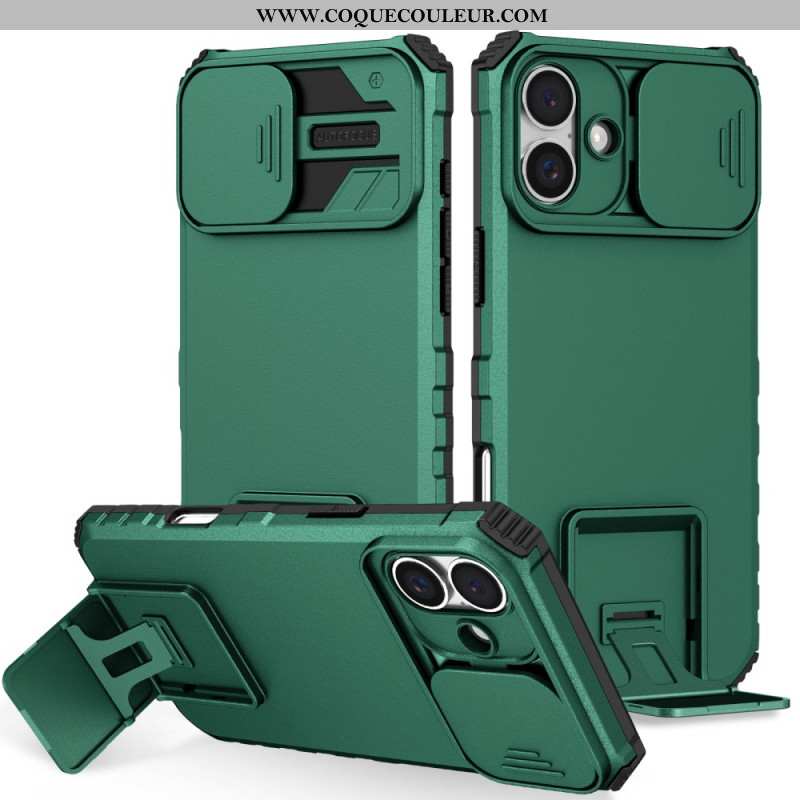 Coque iPhone 16 Plus Curseur de Caméra et Support