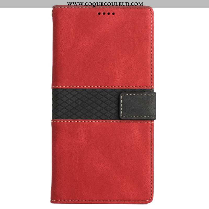 Housse iPhone 16 Plus Frise Horizontale à Lanière